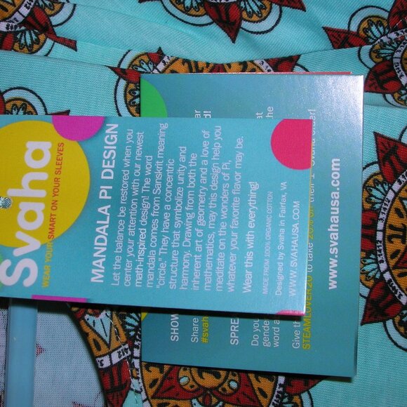 Discontinued NWT Svaha Mandala Pi fit & flare dress - Picture 3 of 16